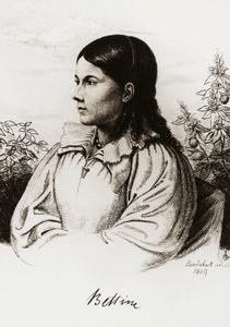 Portret Bettiny Brentano von Arnim (1785-1859) autorstwa Unbekannt Unbekannt