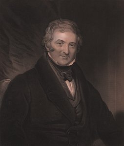 Portret angielskiego dramaturga Thomasa Mortona (1764-1838), rycina W Hunta z obrazu Martina Archera Shee, 23x32 cm, Virtue and Co Publisher, Londyn, ok. 1860 autorstwa Unbekannt Unbekannt