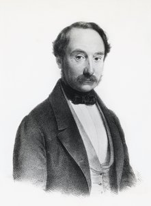 Portret Francesco Rizzoli (1809-1880), włoskiego polityka, lekarza i chirurga, grawer autorstwa Unbekannt Unbekannt