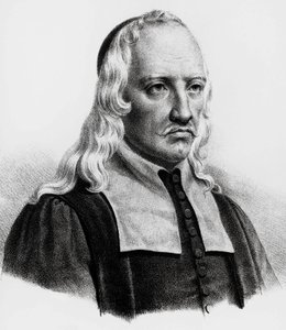 Portret Giovanniego Alfonso Borelli (1608-1679), włoskiego matematyka, astronoma, filozofa, fizjologa, grawer autorstwa Unbekannt Unbekannt