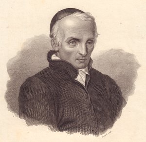 Portret włoskiego zakonnika i teologa Ottavio Giovanniego Battisty Assarottiego (1753-1829), miedzioryt Bonaldiego autorstwa Unbekannt Unbekannt