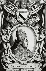 Portret papieża Innocentego VIII (Giovanni Battista Cybo autorstwa Unbekannt Unbekannt