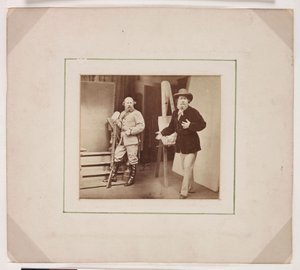 „Rejlander przedstawia Rejlandera wolontariusza”, ok. 1865 r. autorstwa Unbekannt Unbekannt