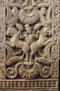Relief na zachodnim wejściu, Wielka stupa, Sanchi (Lista Światowego Dziedzictwa UNESCO) autorstwa Unbekannt Unbekannt