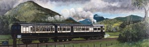 Pociąg silnikowy Coniston Steam na kolei Furness, Cumbria autorstwa Unbekannt Unbekannt