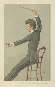 Pan Pietro Mascagni autorstwa Liborio Prosperi