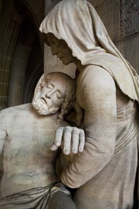 Pieta, detal
