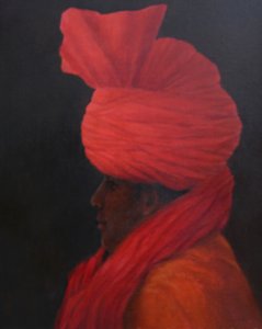 Portret z uśmiechem autorstwa Lincoln Seligman