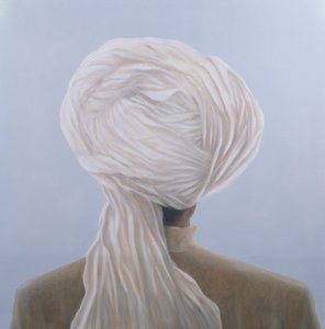 Biały Turban