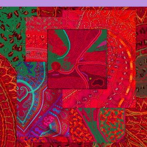 COLLAGE OF COLOR, 2018 (media mieszane) autorstwa linda arthurs
