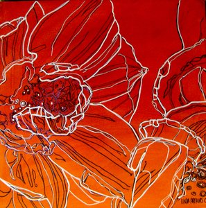 kwiaty autorstwa linda arthurs