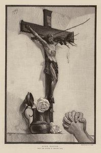 Kyrie eleison (grawerunek) autorstwa Lindsay Bernard Hall