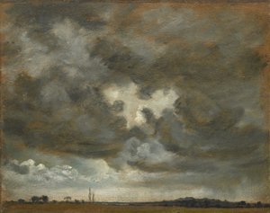 Studium chmur, ok.1850 autorstwa Lionel Constable