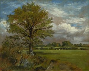 Drzewo na łące, ok.1850
