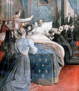 Śmierć hrabiego de Paris, Anglia, 1894
