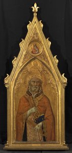 Święty Piotr jako papież, c.1365 autorstwa Lippo Vanni