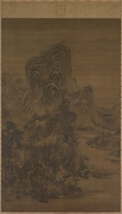 Krajobraz w stylu Jurana, 1368-1644. autorstwa Liu Du