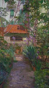 Tryptyk lub ogród w rozkwicie (panel boczny) (1907)