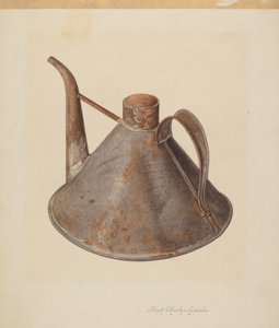 Puszka po oleju, c. 1938.