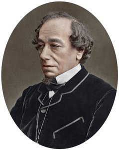 Benjamin Disraeli, hrabia Beaconsfield, brytyjski konserwatywny premier, 1881. autorstwa Lock and Whitfield