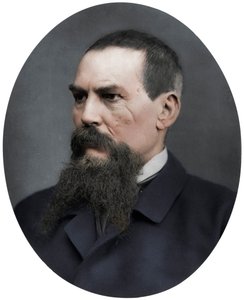 Kapitan Richard Burton, brytyjski odkrywca, pisarz, żołnierz i dyplomata, 1876