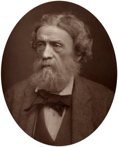 Charles Thomas Newton, CB, DCL, profesor archeologii w University College London, 1883. autorstwa Lock and Whitfield