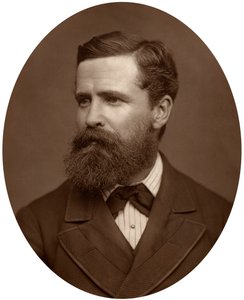 Komandor Verney Lovett Cameron, badacz, 1878. autorstwa Lock and Whitfield