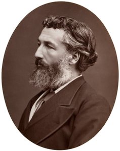 Frederick Leighton, brytyjski artysta i królewski akademik, 1877. autorstwa Lock and Whitfield