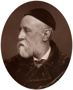 George Frederick Watts, artysta i akademik królewski, 1882 r. autorstwa Lock and Whitfield