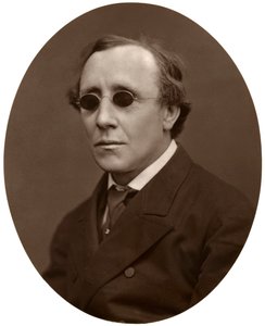Henry Fawcett, MP, profesor ekonomii politycznej na Uniwersytecie w Cambridge, 1876. autorstwa Lock and Whitfield