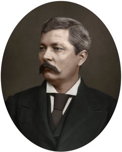 Henry Morton Stanley, afrykański odkrywca, 1880. autorstwa Lock and Whitfield