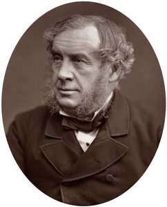 Hon Sir William Robert Grove, DCL, FRS, sędzia Wysokiego Trybunału Sprawiedliwości, 1877. autorstwa Lock and Whitfield