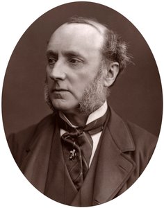James Sant, RA, główny malarz zwyczajny królowej, 1877. autorstwa Lock and Whitfield