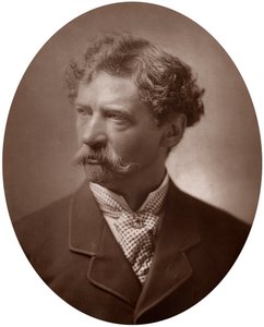 Joseph Edgar Boehm, RA, brytyjski rzeźbiarz, 1883. autorstwa Lock and Whitfield