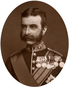 Generał major Lord Chelmsford, żołnierz brytyjski, 1882 r. autorstwa Lock and Whitfield