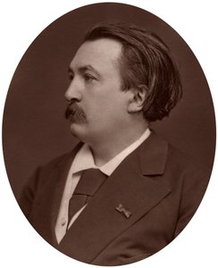 Paul Gustave Dore, francuski artysta, rytownik i ilustrator, 1877. autorstwa Lock and Whitfield