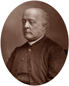 Rev Sir Frederick A Gore Ouseley, Bart, profesor muzyki na Uniwersytecie Oksfordzkim, 1883. autorstwa Lock and Whitfield