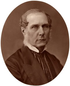 Prawy Lord Selborne, były Lord Wysoki Kanclerz Anglii, 1876. autorstwa Lock and Whitfield