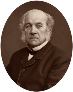 Samuel Morley, poseł, przemysłowiec i polityk, 1882. autorstwa Lock and Whitfield