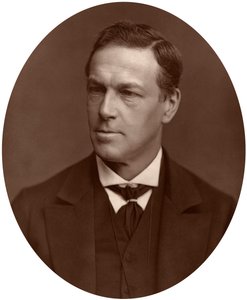 Sir Charles Edward Pollock, sędzia brytyjski, 1881. autorstwa Lock and Whitfield