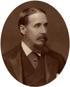 Sir Charles Rivers Wilson, rycerz, urzędnik państwowy i finansista, ok. 1880 r. autorstwa Lock and Whitfield