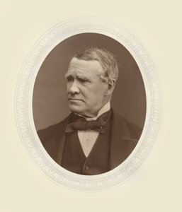 Sir John Hawkshaw bw zdjęcie autorstwa Lock and Whitfield