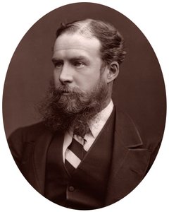Sir John Lubbock, Bart, MP, FRS, wicekanclerz Uniwersytetu Londyńskiego, 1877. autorstwa Lock and Whitfield