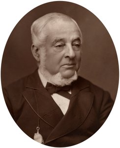 Warren de la Rue, brytyjski astronom i fizyk, 1882.