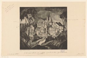 Les Angels II (oryginalny tytuł na obiekcie) autorstwa Lodewijk Schelfhout (signed by artist)