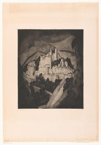 Les Angles I (tytuł oryginalny) autorstwa Lodewijk Schelfhout (signed by artist)