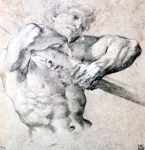 Studium postaci, c1575-1619 autorstwa Lodovico Carracci