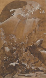 Nawrócenie św. Pawła, ca. 1587-89.