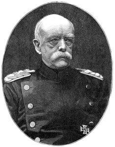 Otto von Bismarck, XIX-wieczny niemiecki mąż stanu, 1900.