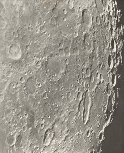 Lunar Photography Blancanus - Tycho - Schiller autorstwa Loewy et Puiseux